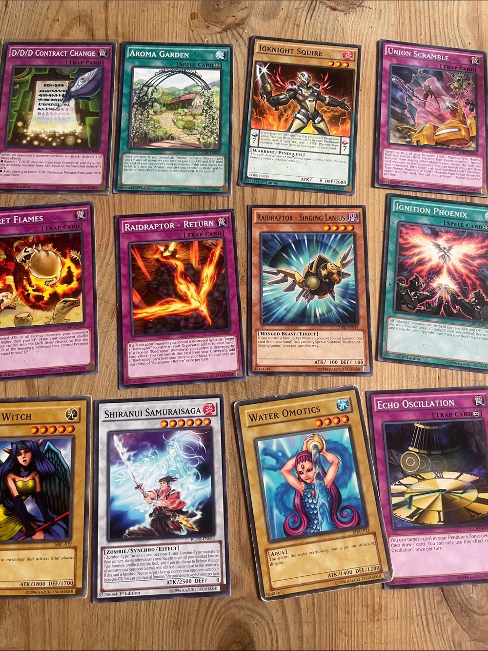 Trading Card - Assorted Game Cards (Blue, Purple, Brown)